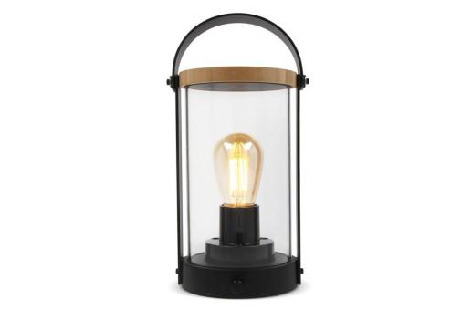 Edison Bamboo Lamp Black