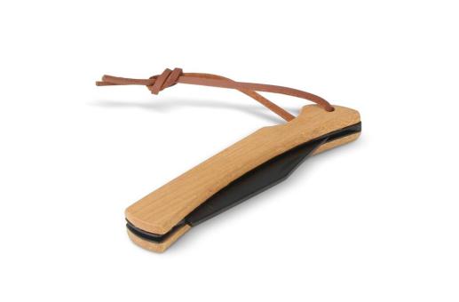 Pocket knife bamboo Black