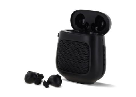 TruWireless Earbuds with Speaker 3W Black