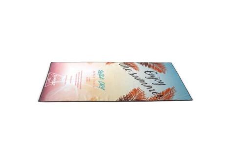 Quick dry beach towel 1000x1800mm without pouch Multicolored