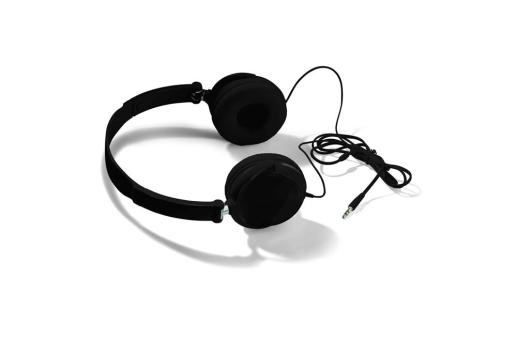 On-ear headphone rotatable Black