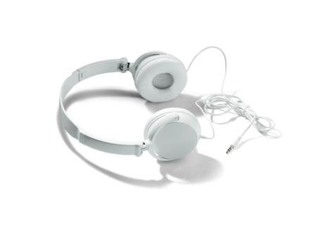 On-ear headphone rotatable White