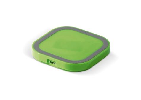 Basic wireless charging pad 5W Light green