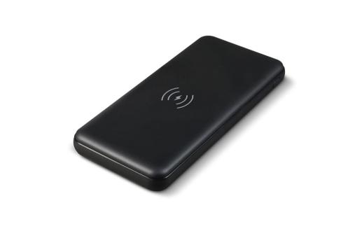 Powerbank „Elite“ inkl. Wireless-Charger, 5W, 8.000mAh Schwarz