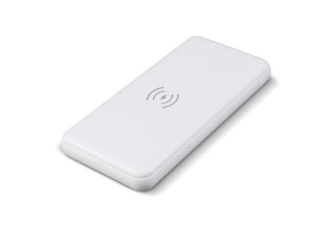Powerbank „Elite“ inkl. Wireless-Charger, 5W, 8.000mAh Weiß