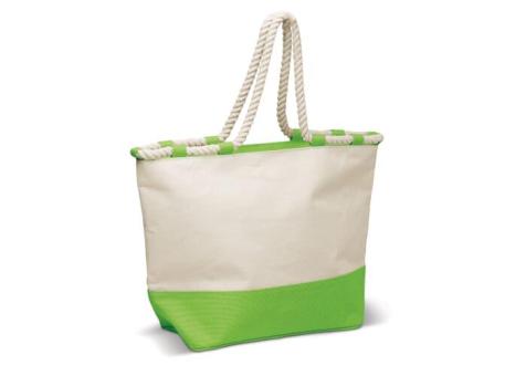 Carrier bag canvas 380g/m² Light green