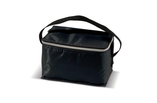 Cooler bag 6pc cans Black