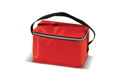 Cooler bag 6pc cans Red