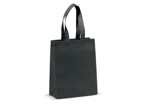 Carrier bag laminated non-woven small 105g/m² Black