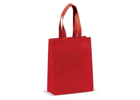Carrier bag laminated non-woven small 105g/m² Red