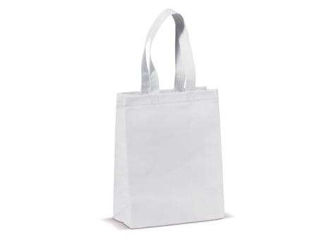 Carrier bag laminated non-woven small 105g/m² White
