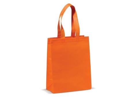 Carrier bag laminated non-woven small 105g/m² Orange