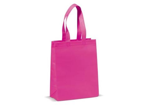 Carrier bag laminated non-woven small 105g/m² Pink