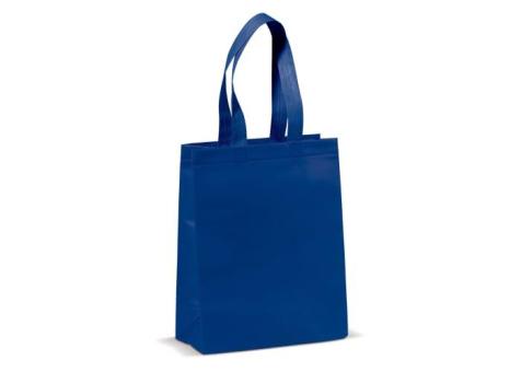Carrier bag laminated non-woven small 105g/m² Dark blue