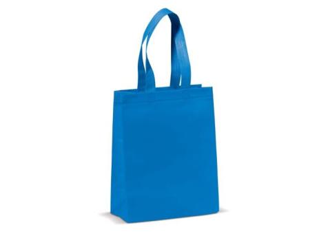 Carrier bag laminated non-woven small 105g/m² Aztec blue
