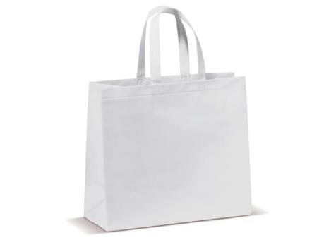 Laminierte Non Woven Tasche 105g/m² Weiß
