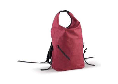 Backpack waterproof polyester 300D 20-22L Dark red