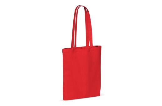 Shoulder bag cotton OEKO-TEX® 140g/m² 38x42cm Red