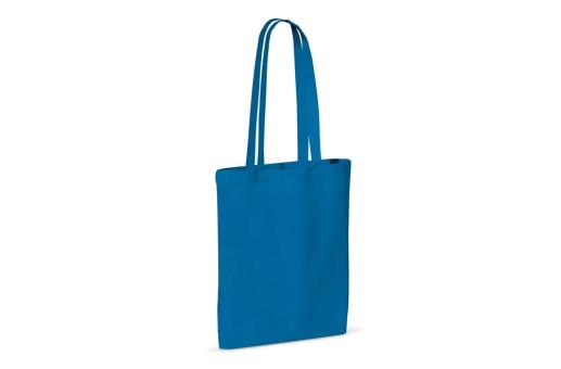 Umhängetasche Baumwolle OEKO-TEX® 140g/m² 38x42cm Blau