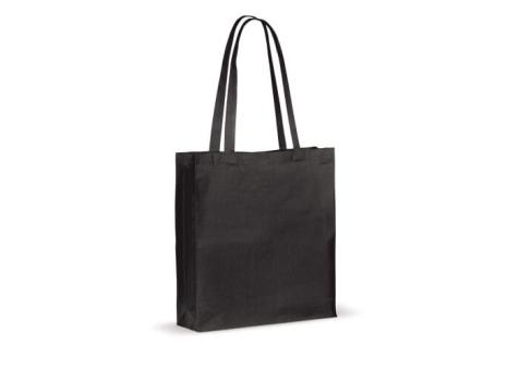 Shoulder bag cotton OEKO-TEX® 140g/m² 38x10x42cm Black
