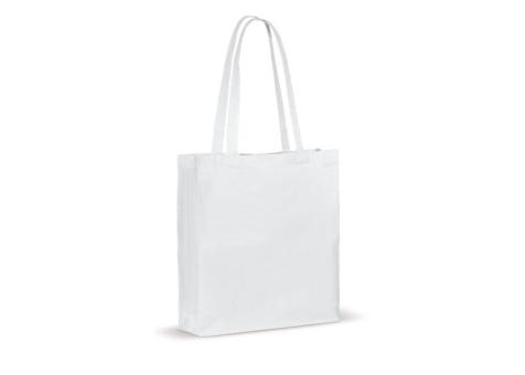 Shoulder bag cotton OEKO-TEX® 140g/m² 38x10x42cm White