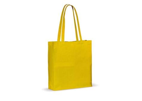 Shoulder bag cotton OEKO-TEX® 140g/m² 38x10x42cm Yellow