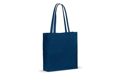 Shoulder bag cotton OEKO-TEX® 140g/m² 38x10x42cm Dark blue