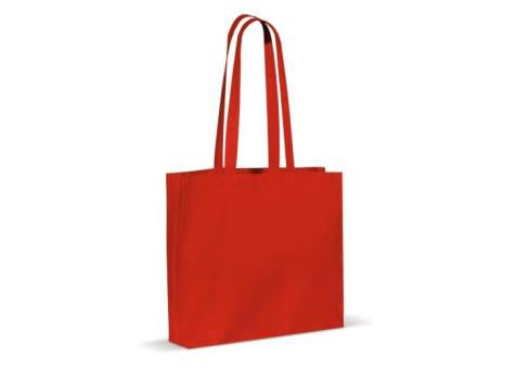 Shoulder bag cotton OEKO-TEX® 140g/m² 40x10x35cm Red
