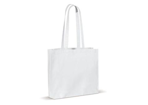 Shoulder bag cotton OEKO-TEX® 140g/m² 40x10x35cm White