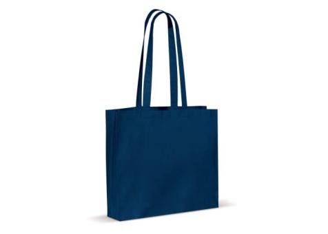 Shoulder bag cotton OEKO-TEX® 140g/m² 40x10x35cm Dark blue