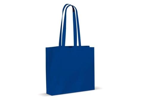 Shoulder bag cotton OEKO-TEX® 140g/m² 40x10x35cm Aztec blue