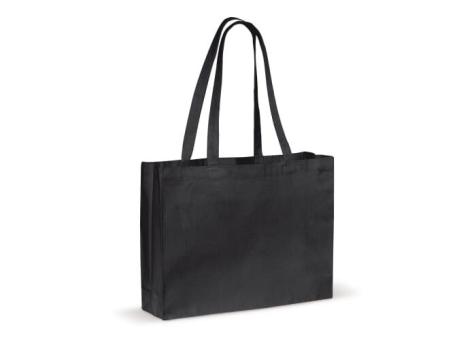 Shoulder bag canvas OEKO-TEX® 270g/m² 45x10x33cm Black