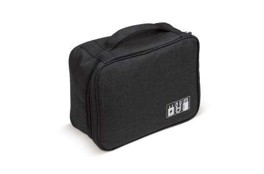 Travel Essentials electronics organizer Black