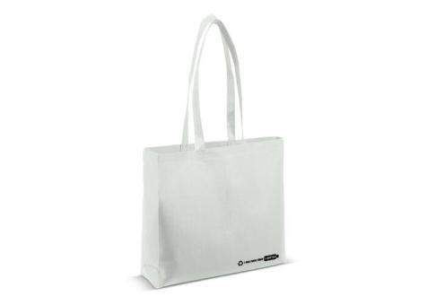 Shoulder bag R-PET white 100g/m² White