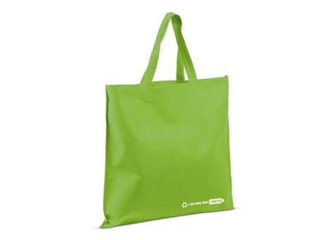 Shoulder bag R-PET 100g/m² Light green