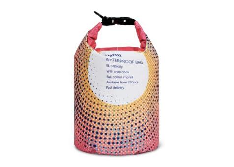 Custom made waterproof bag 5L IPX5 Multicolored