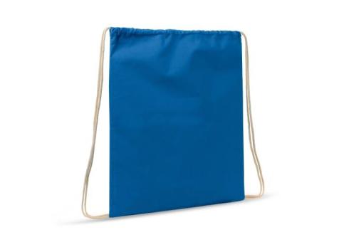 Drawstring bag cotton OEKO-TEX® 140g/m² 35x45cm Aztec blue