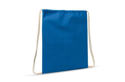 Kordelzugbeutel baumwolle OEKO-TEX® 140g/m² 35x45cm Blau