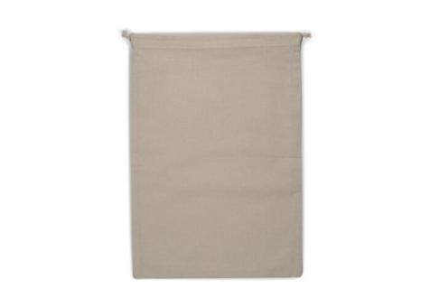 Reusable food bag OEKO-TEX® natural cotton 30x40cm Ecru