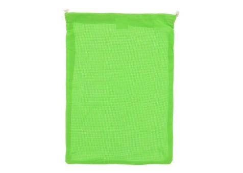 Reusable food bag OEKO-TEX® cotton 30x40cm Light green