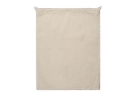Reusable food bag OEKO-TEX® natural cotton 40x45cm Ecru