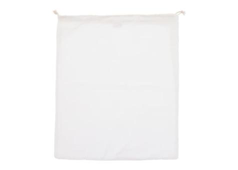 Wiederverwendbare Lebensmitteltasche OEKO-TEX® Baumwolle 40x45cm Weiß