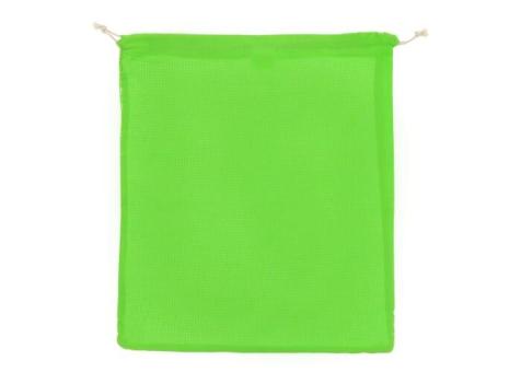 Reusable food bag OEKO-TEX® cotton 40x45cm Light green