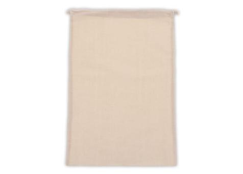 Gift pouch OEKO-TEX® cotton 140g/m² 30x45cm Ecru
