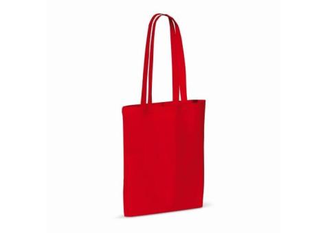Tasche aus recycelter Baumwolle 140g/m² 38x42cm Rot