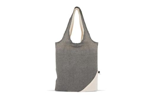 Einkaufstasche Recycelte Baumwolle OEKO-TEX® 140g/m² 38x42cm Grau