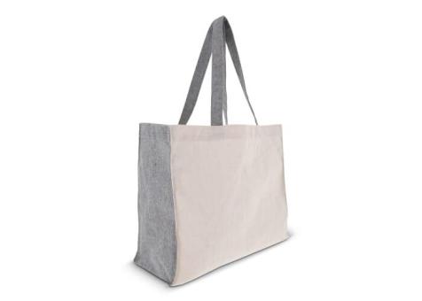 Shopping bag Recycled Cotton OEKO-TEX® 140g/m² 38x14x32cm Convoy grey