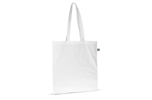 Tasche Fairtrade lang 140g 38x42 Weiß