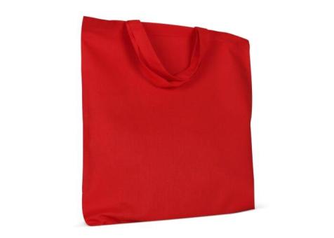 Shopping bag OEKO-TEX® color short 140g/m² 38x42 cm Red