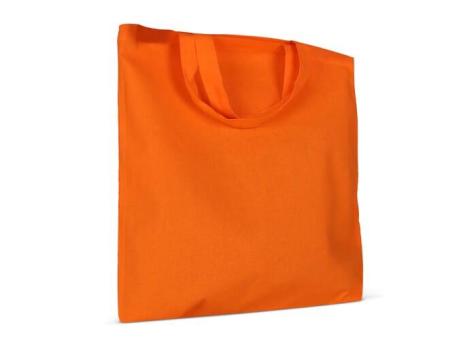 Einkaufstasche OEKO-TEX® 140g/m² 38x42 cm kurze Henkel Orange